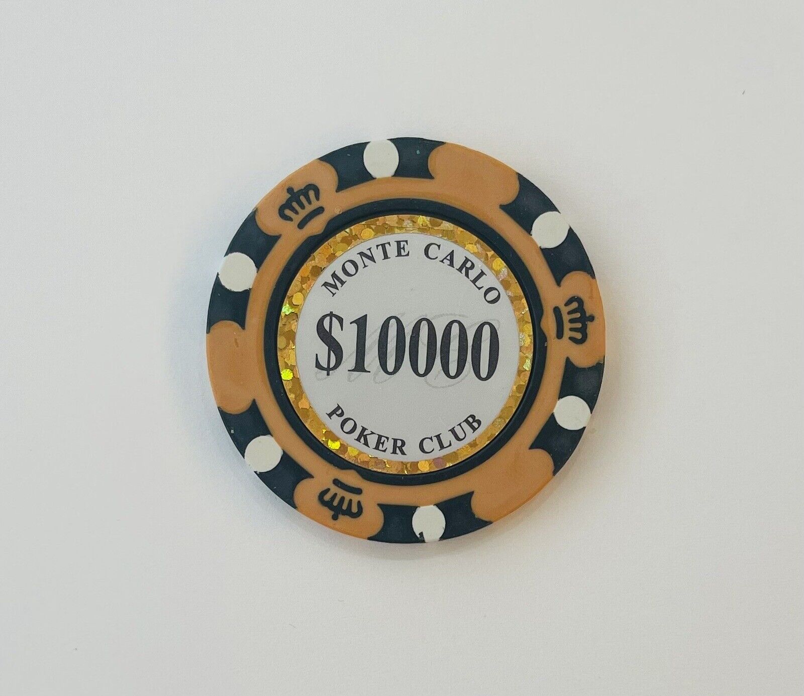 Monte Carlo Poker Chips 14Gram SAMPLE Set 10 Chips New