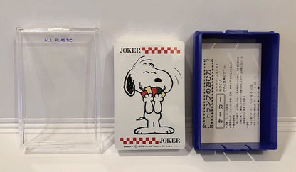 Snoopy Nintendo plastic playing cards very rare new