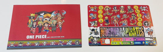 One Piece stickers and a container/big size/2012/Rare/from Japan/good condition