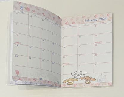 Sanrio Cinnamoroll Schedule Planner,Datebook,2024,Japanese Edition.new!