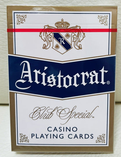 Aristocrat playing cards Club Special blue Casino playing cards made in USA new