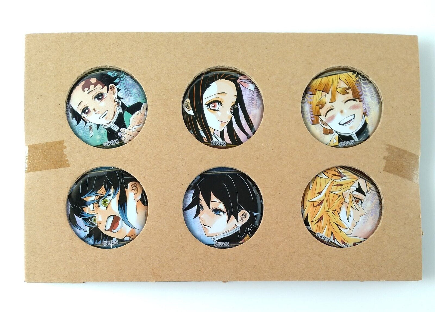 Demon Slayer Kimetsu no Yaiba Volume 22 Can Badge Set of 8 pieces badges are new