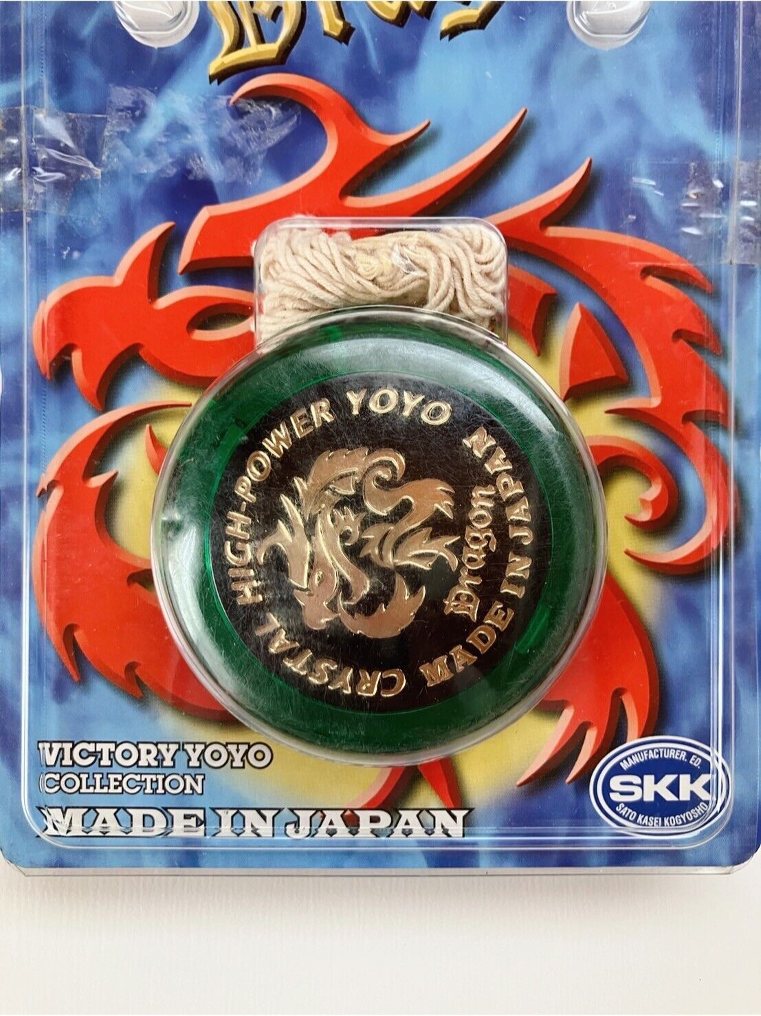 Yoyo Spinner Crystal High-Power Yo-Yo Dragon Made in Japan New Sealed Rare