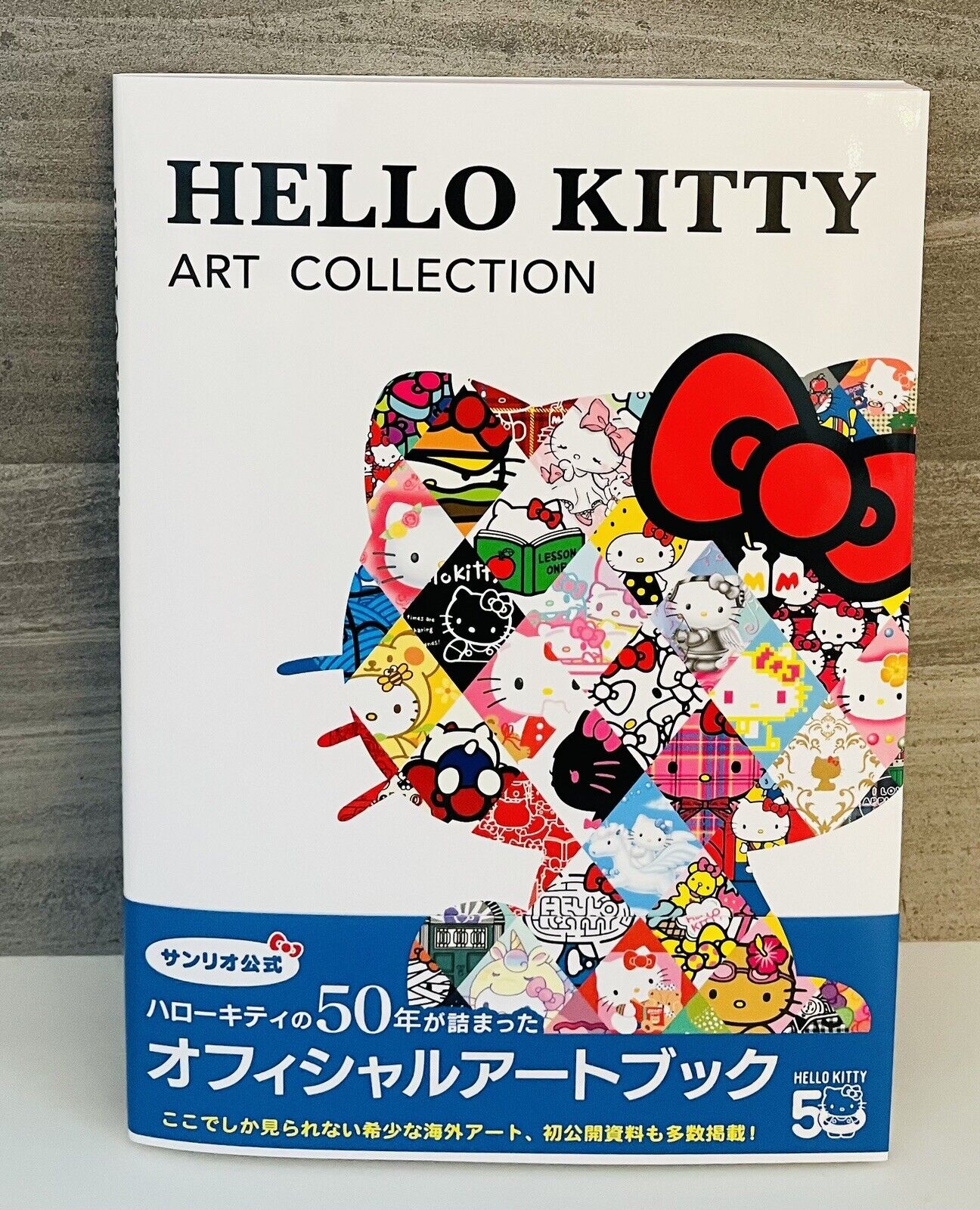 HELLO KITTY ART COLLECTION 50th Anniversary official art book from Japan 2024