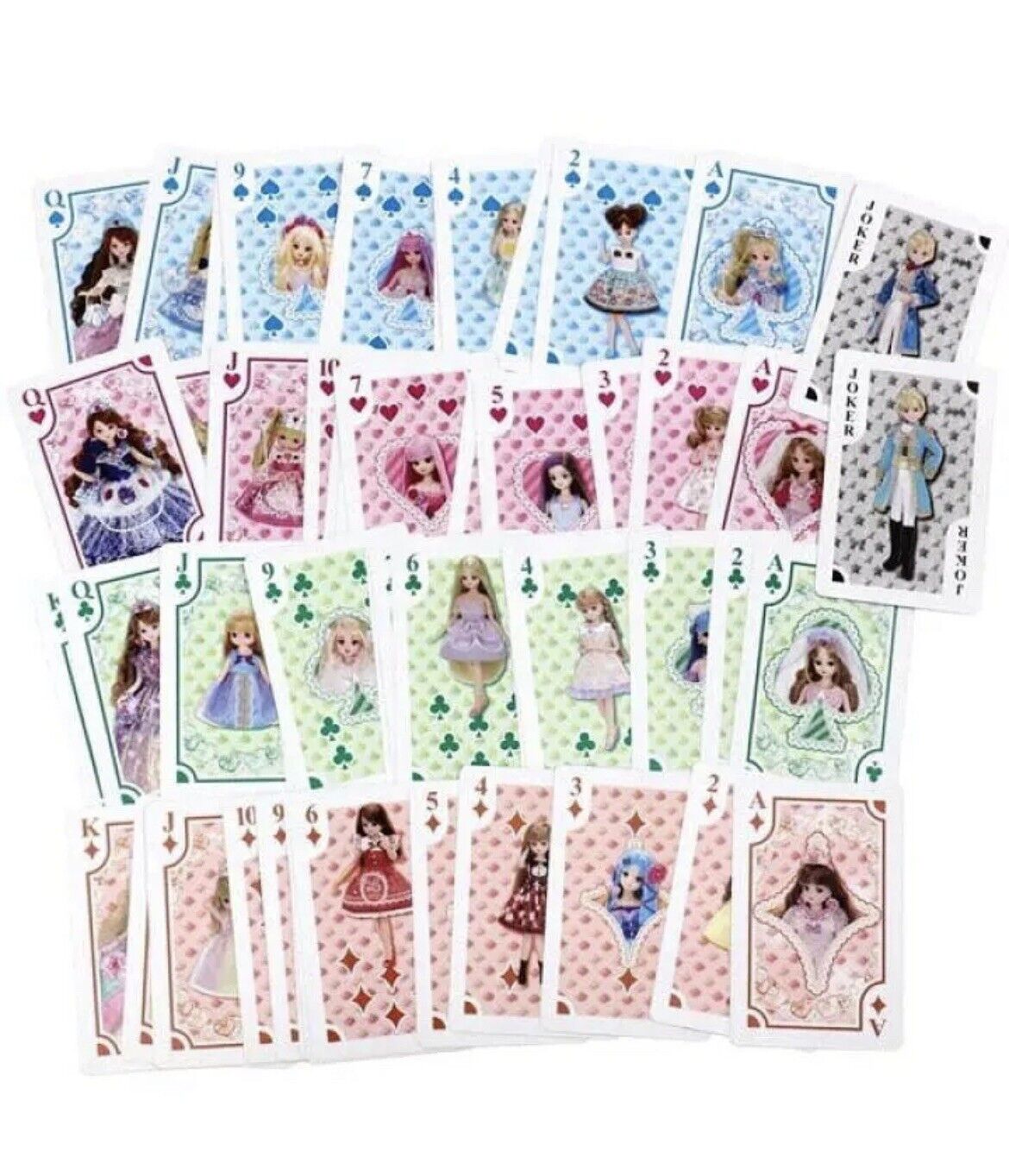 Playing Cards Licca-chan Recommended for Girls Direct From Japan