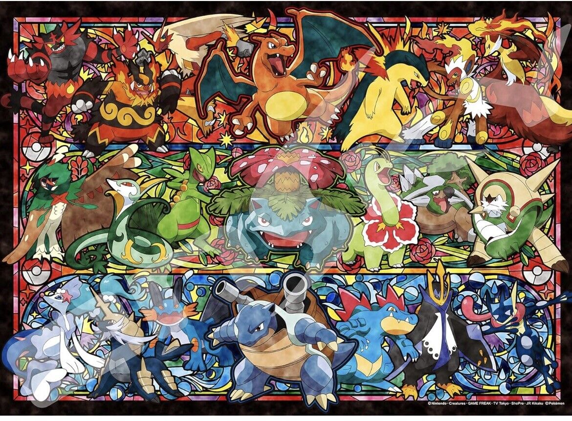 Pokemon Jigsaw Puzzles 500 Pieces by Ensky Made in Japan New Sealed