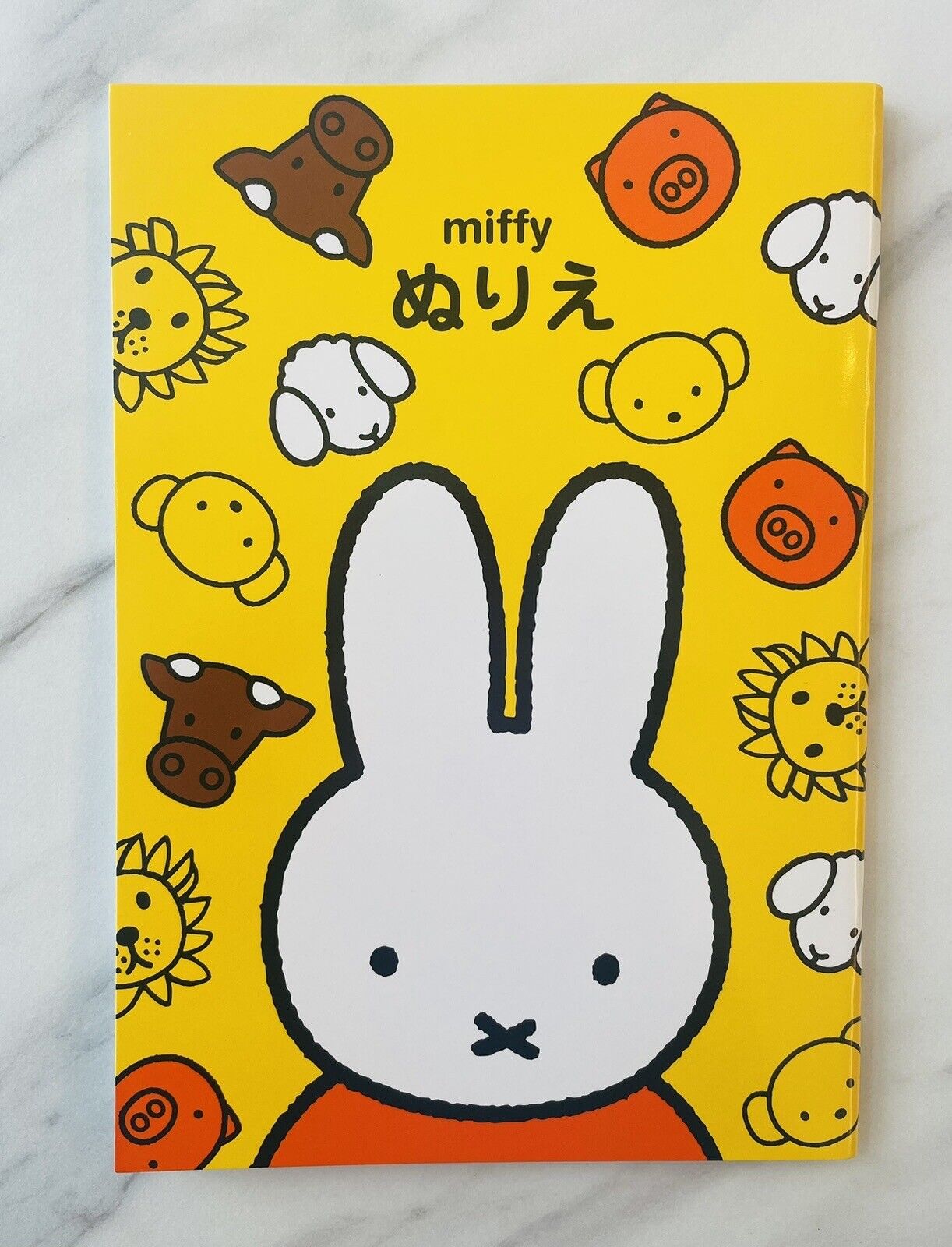 miffy Coloring Book Colored Pencils Chiyogami Folding Papers Erasers Set♡