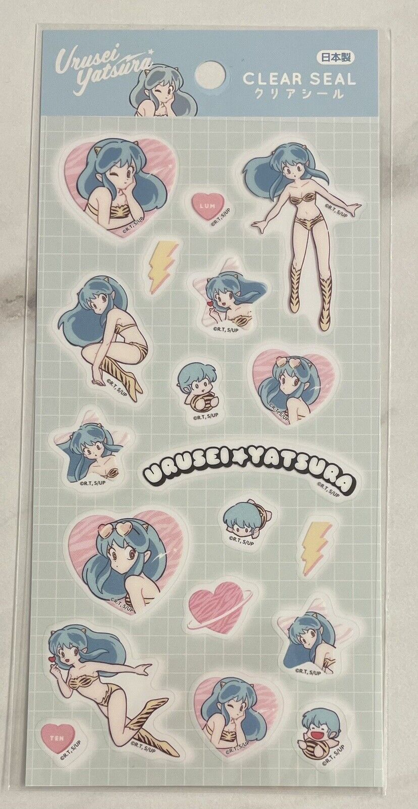 Urusei Yatsura letter set and stickers.new!