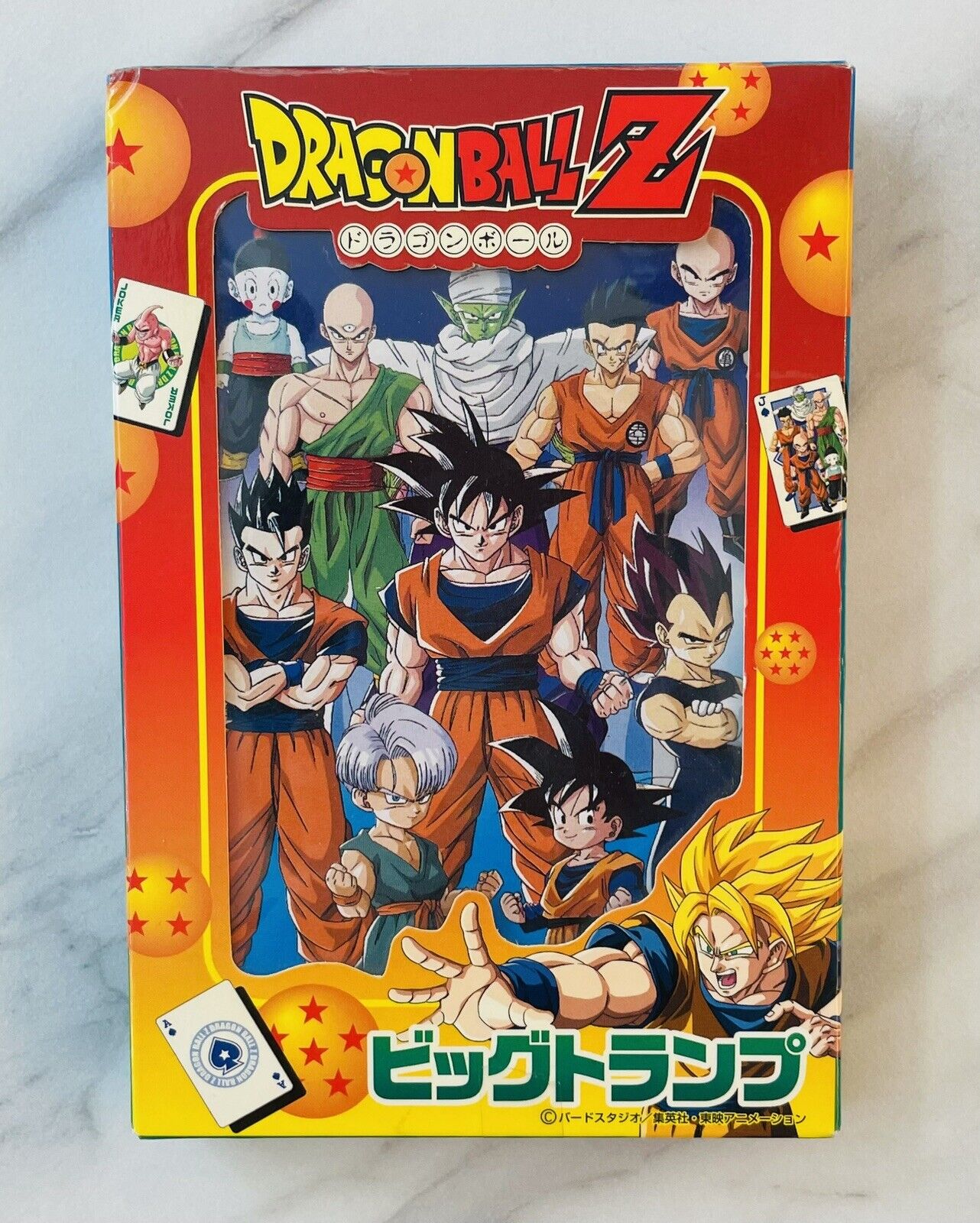 Dragon ball Z Playing Cards,Big Size!Rare,Cards are unused