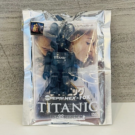 Pepsi Bearbrick TITANIC Small Figure Key Chain New Sealed 2007