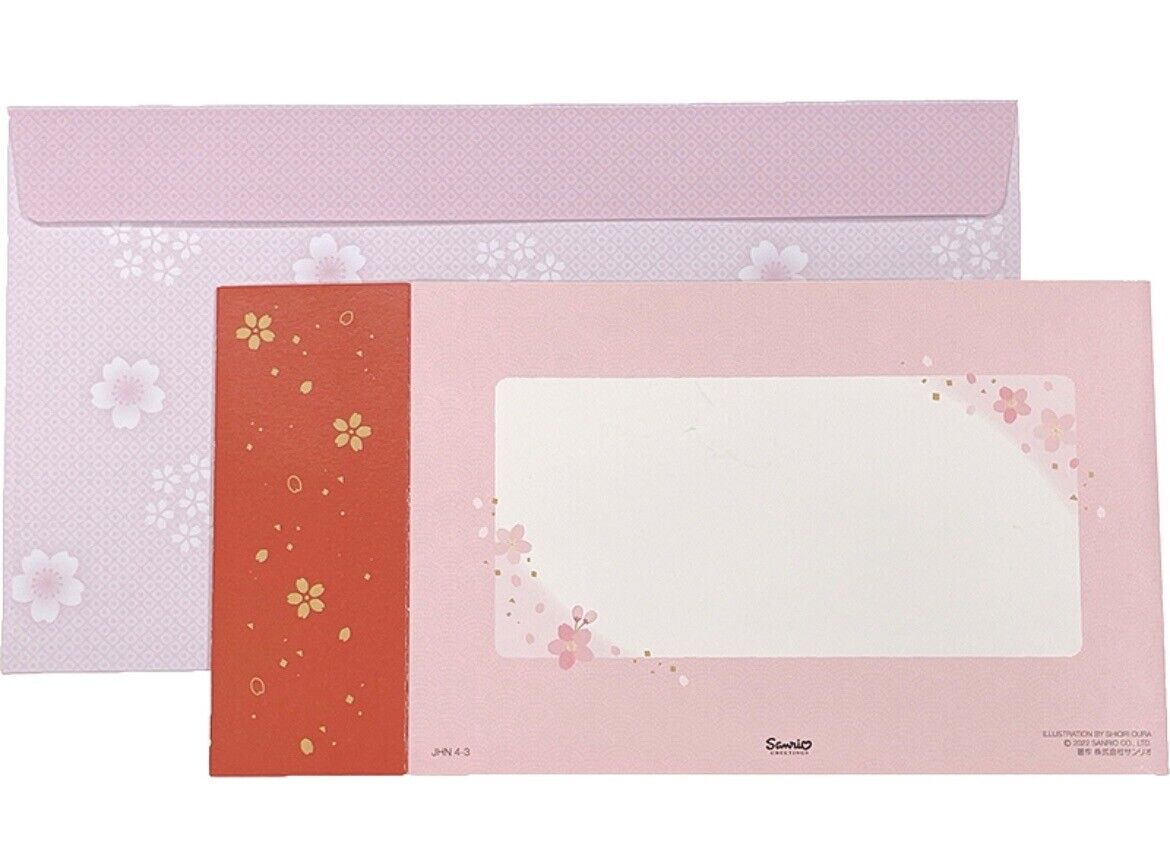 Hinamatsuri Greeting Card Japanese Culture Cherry Blossoms Doll Festival ひな祭り