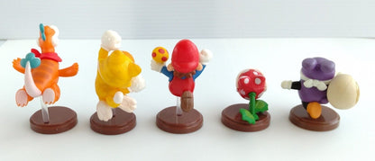 Nintendo Super Mario  Character chocolate egg Figure Set of 5 ⑥