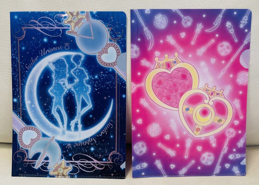 Sailor Moon File Folders,Sailor Moon Crystal,A5 size(Small),2 pieces.