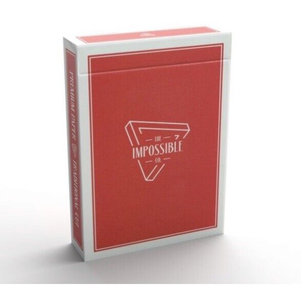 Impossible Playing Cards.Red.by Impossible co.