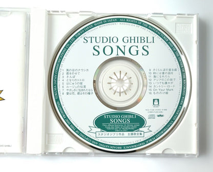 STUDIO GHIBLI SONGS CD Album Authentic Japanese Version from Movies 1984-1997