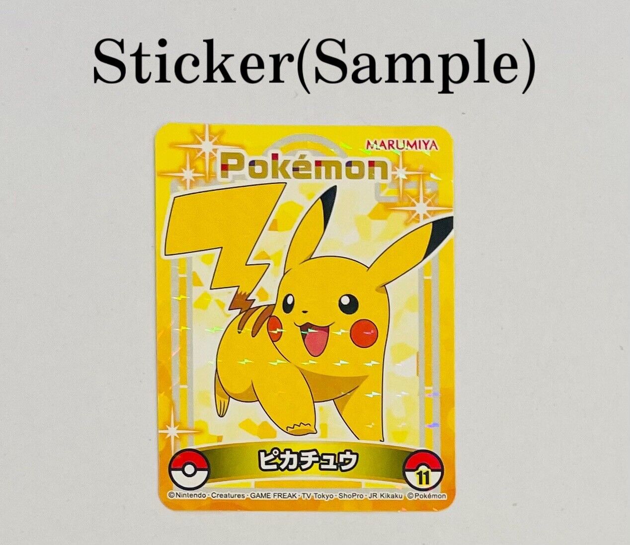 Pokemon Ochazuke Japanese traditional food 4 pieces with sticker