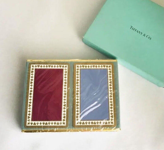 Tiffany & Co.Playing Cards 2 decks New Sealed