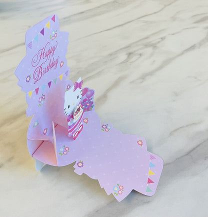 Sanrio Hello Kitty Birthday Card ♡ Pop up card