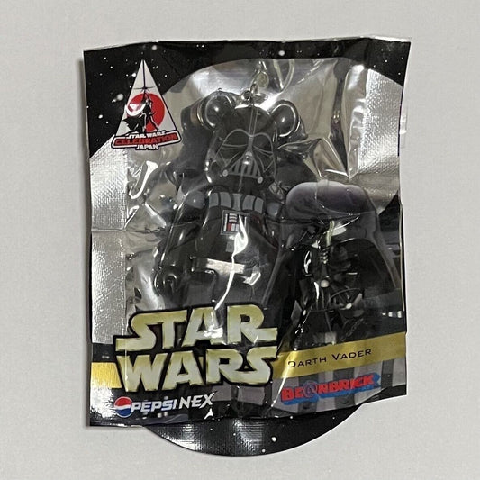 Star Wars Bearbrick Small Figure Key Chain Pepsi DARTH VADER New 2008