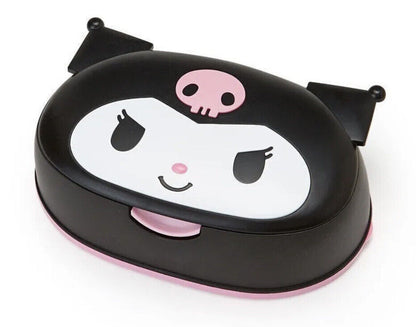 Sanrio Kuromi Wet Tissue Wipes Reusable Case Box WITHOUT Tissues