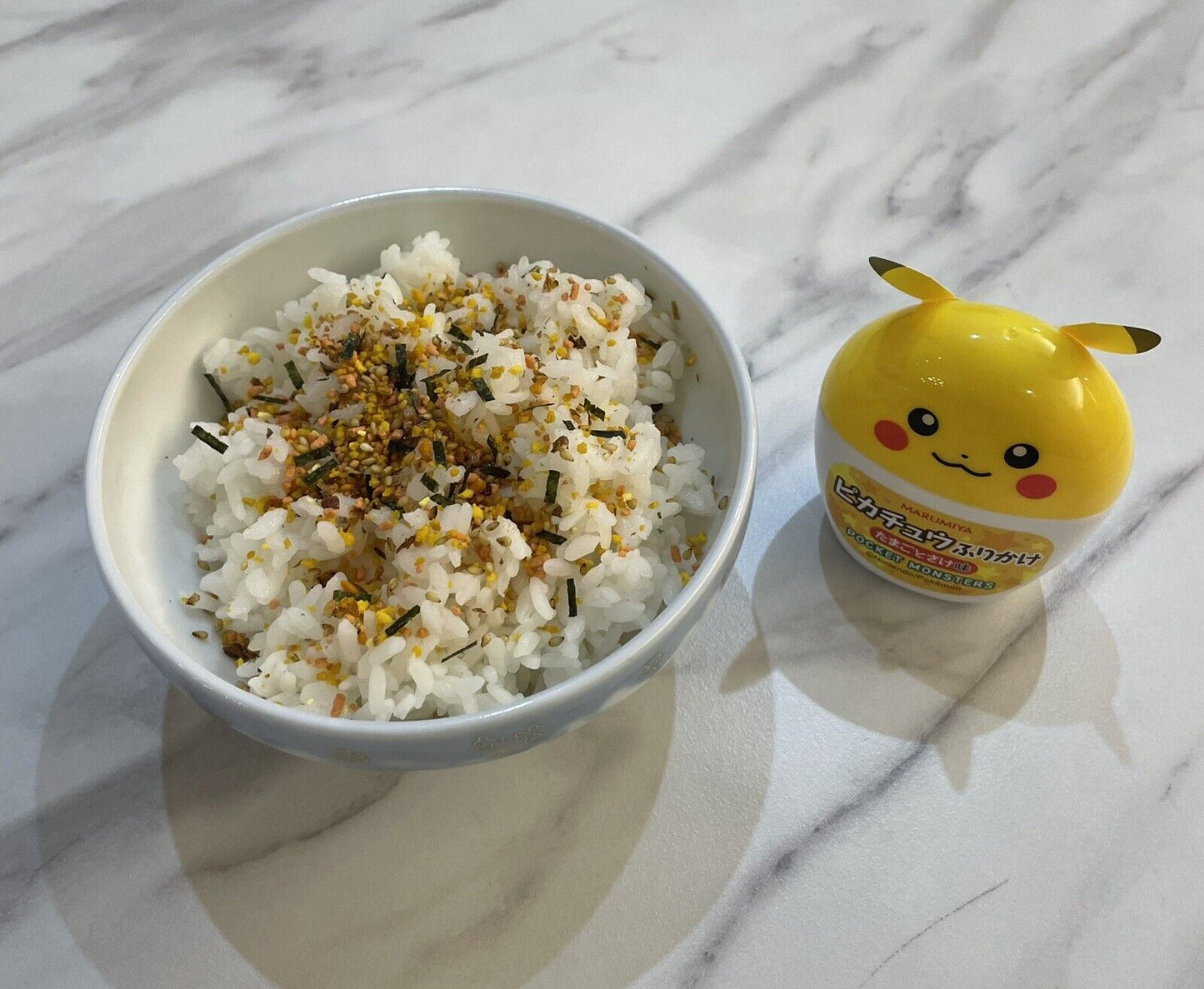 Pokemon Pikachu Furikake Rice Seasoning Mix Japanese Food with cute case