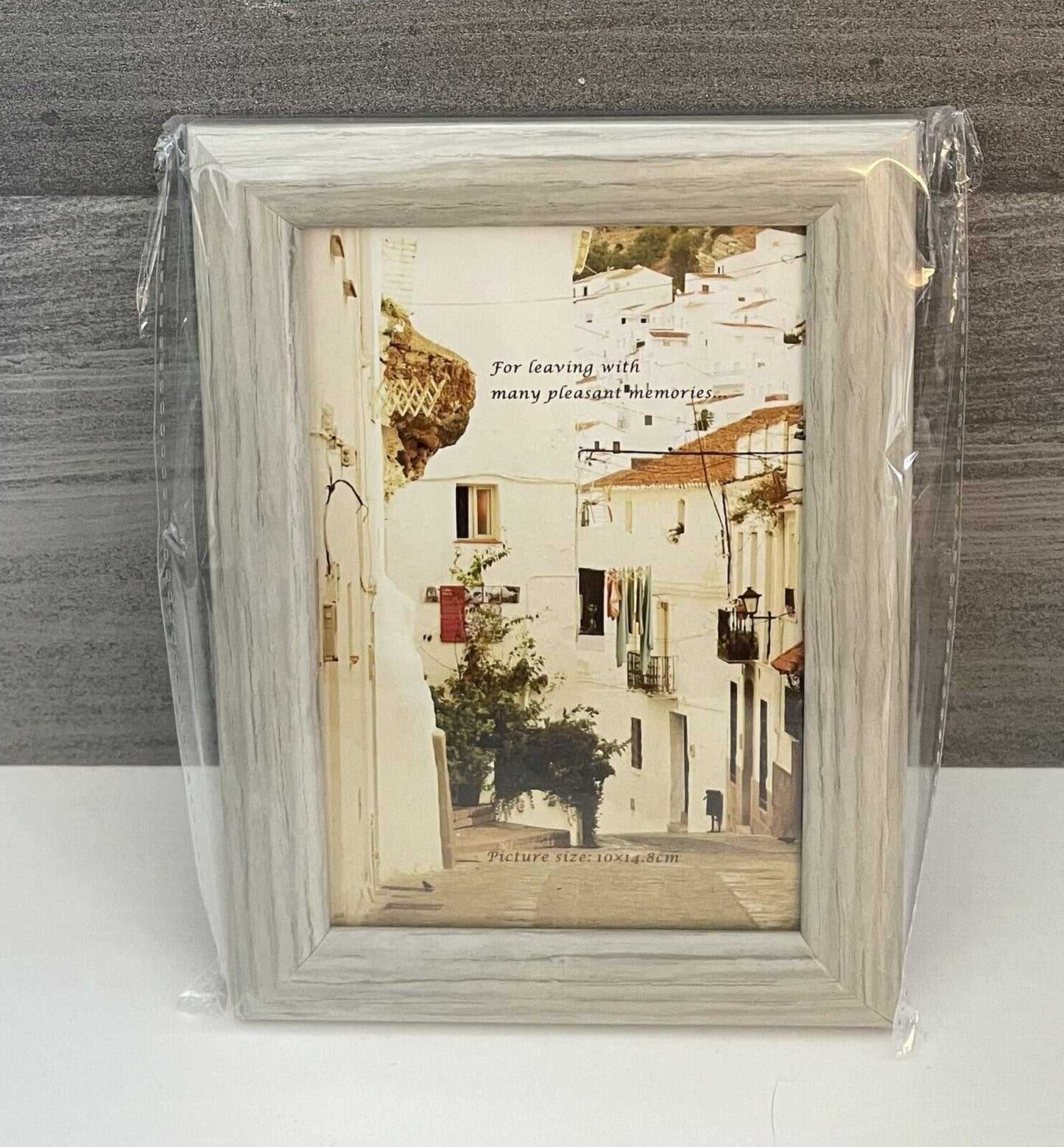 Wooden Frame 10×14.8 cm Beige Color good for Puzzles , Picture , and Postcard