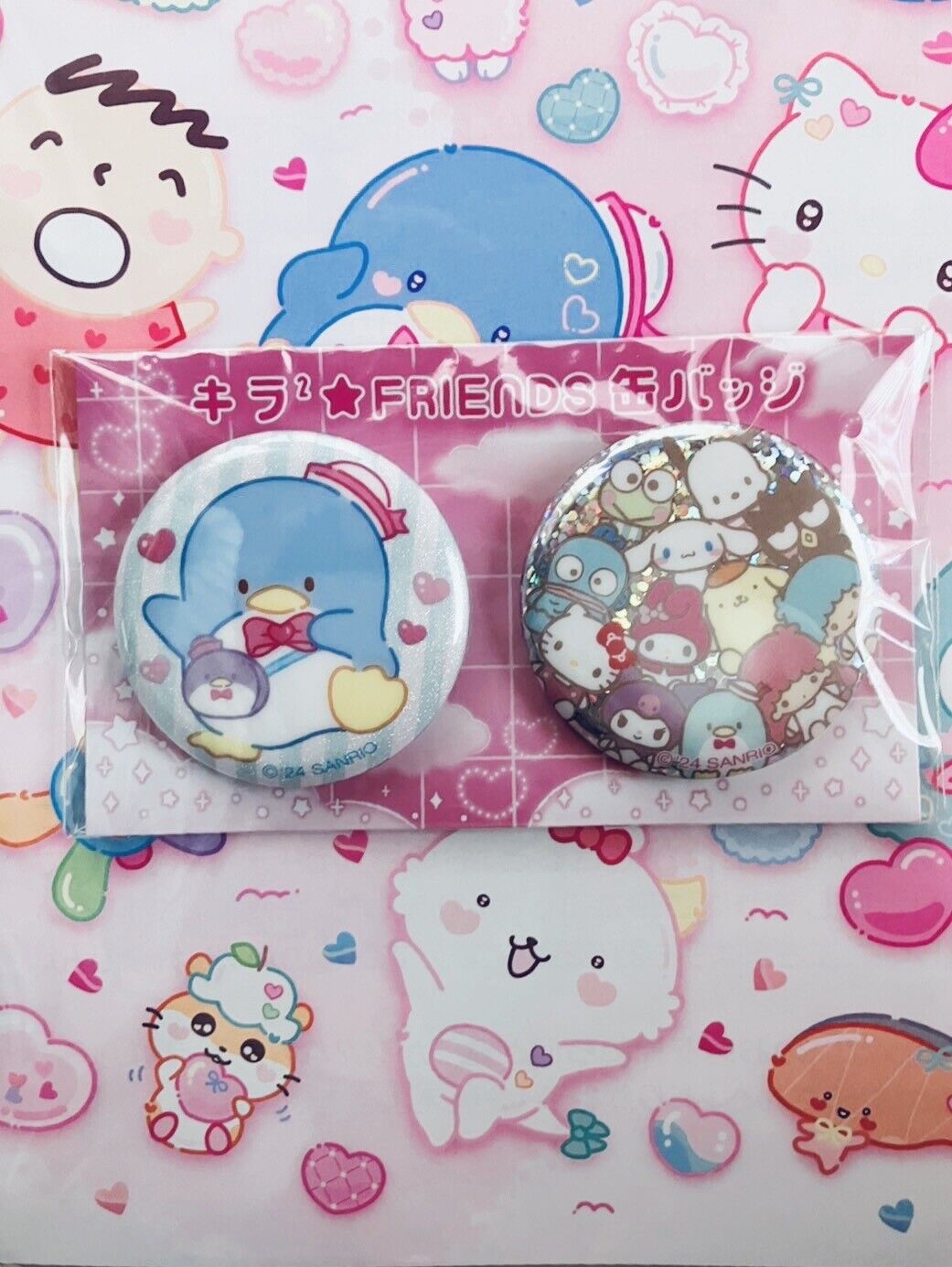 Sanrio Magazine Strawberry News May 2024 with Cute Can Badges ♯9 ♡