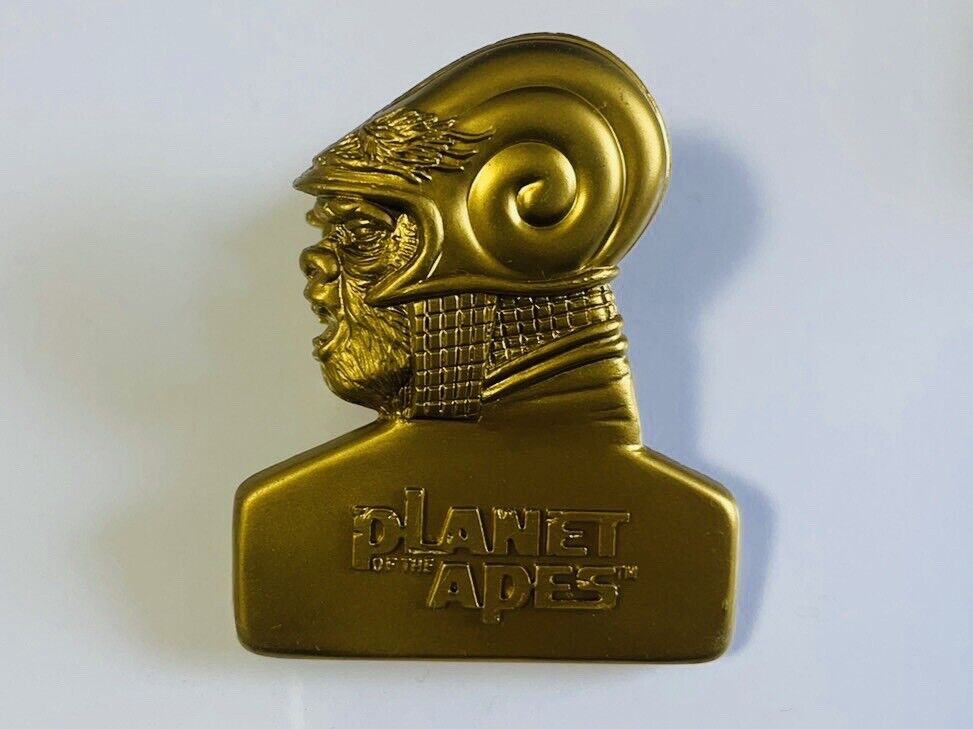 Pepsi and Planet of the Apes Gold Spinner YO-YO and Clip.Rare,New,Made in 2001