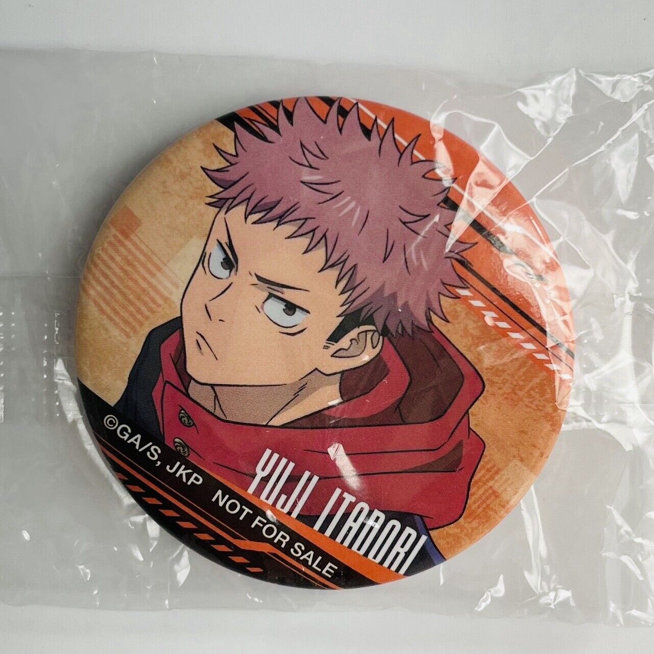 Jujutsu Kaisen Can Badges Yuji Itadori,Nobara Kugisaki,Megumi Fushiguro New