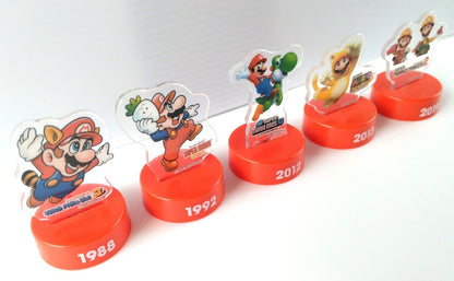 Super  Mario Bros. bottle cap marker limited edition set of 5