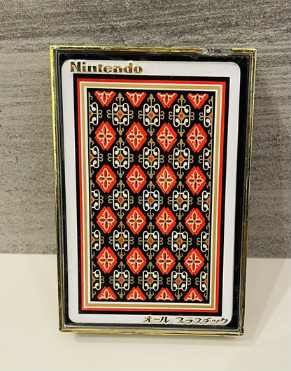 Vintage Nintendo plastic playing cards,unused,made before 1989.Rare