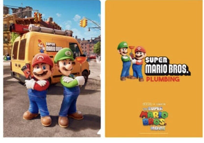 Super Mario Bros. File folders/3pieces/Double-sided/A4 size/Theater Limited