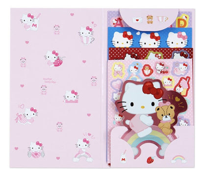 Hello Kitty Stickers 201 pieces,8 sheets.new.made In Japan