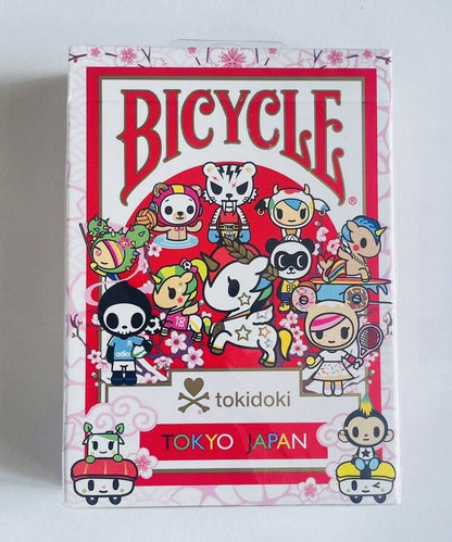 Bicycle tokidoki Tokyo Japan Red playing cards New Sealed from Japan