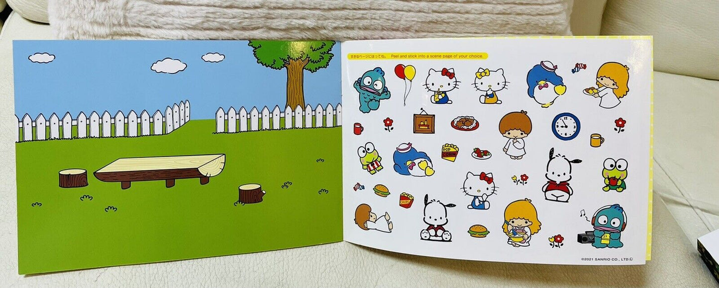 Sanrio Sticker Book/2021/Japanese Edition/Nostalgic Characters