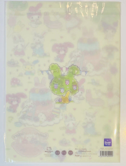 Sanrio characters A4 size folder,stickers,and My Melody and Kuromi Zip bags,new