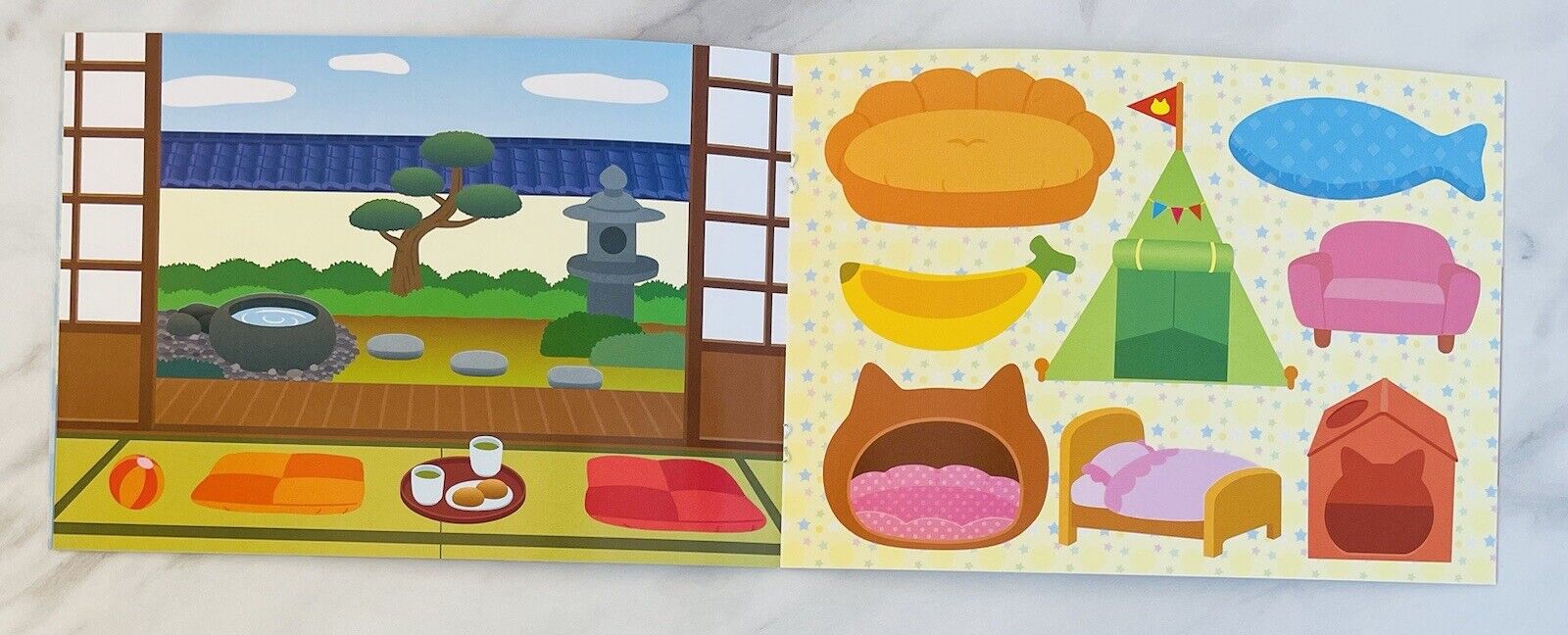 Dogs and Cats Sticker Book Activity Book for Kids from Japan