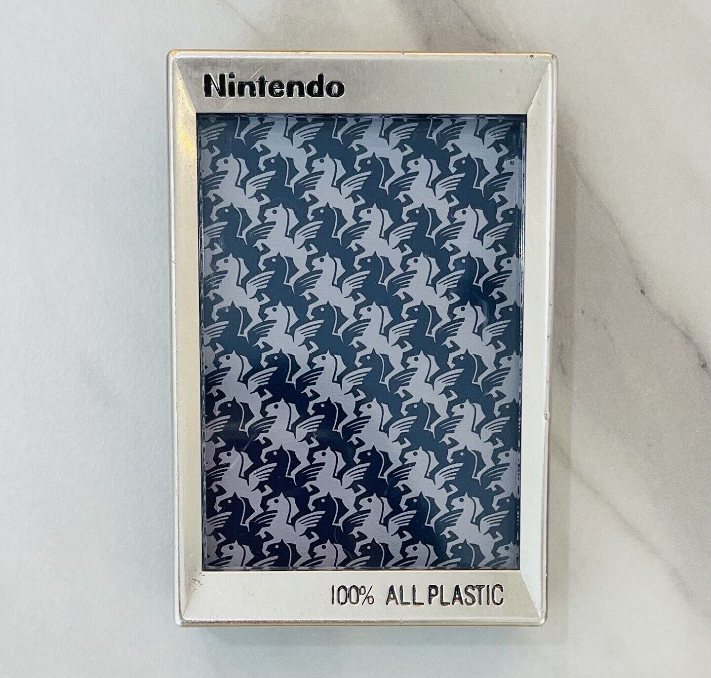 Vintage Nintendo plastic playing cards,unused,made before 1989.Rare