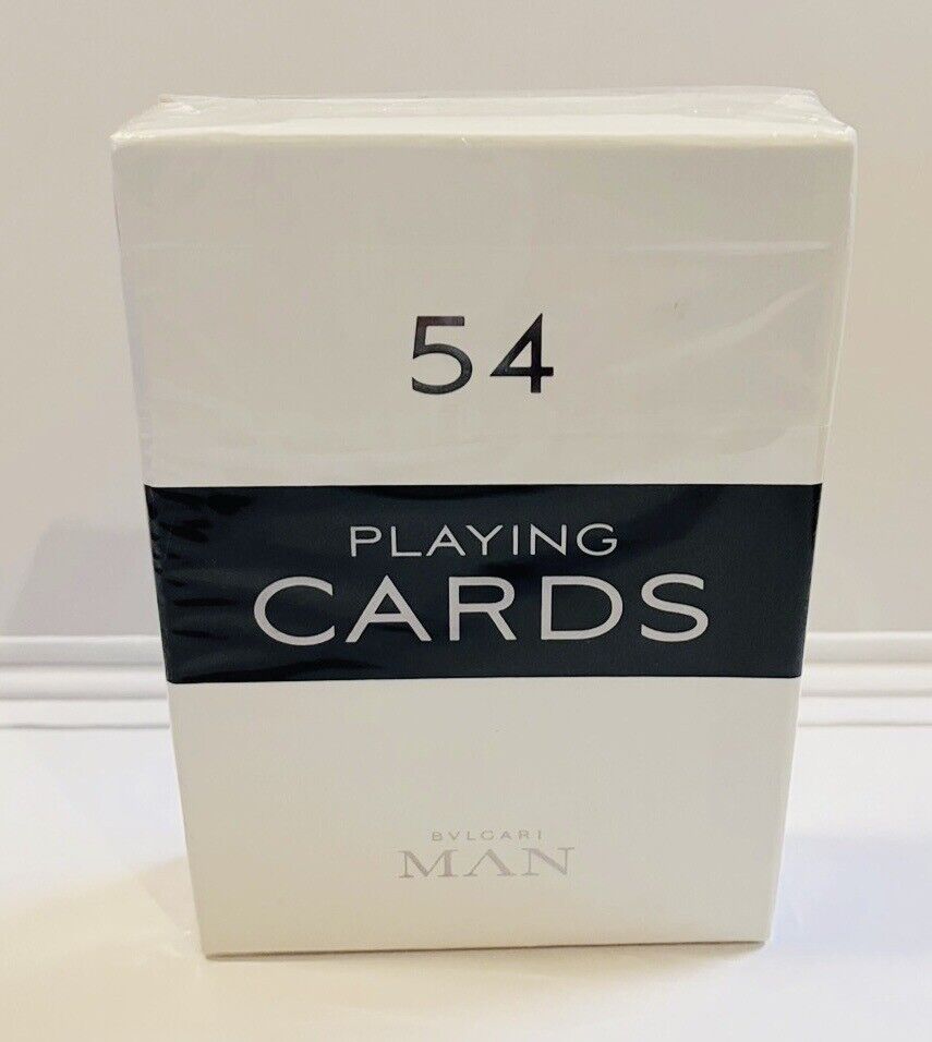 BVLGARI Playing Cards,BVLGARI MAN,cards are new