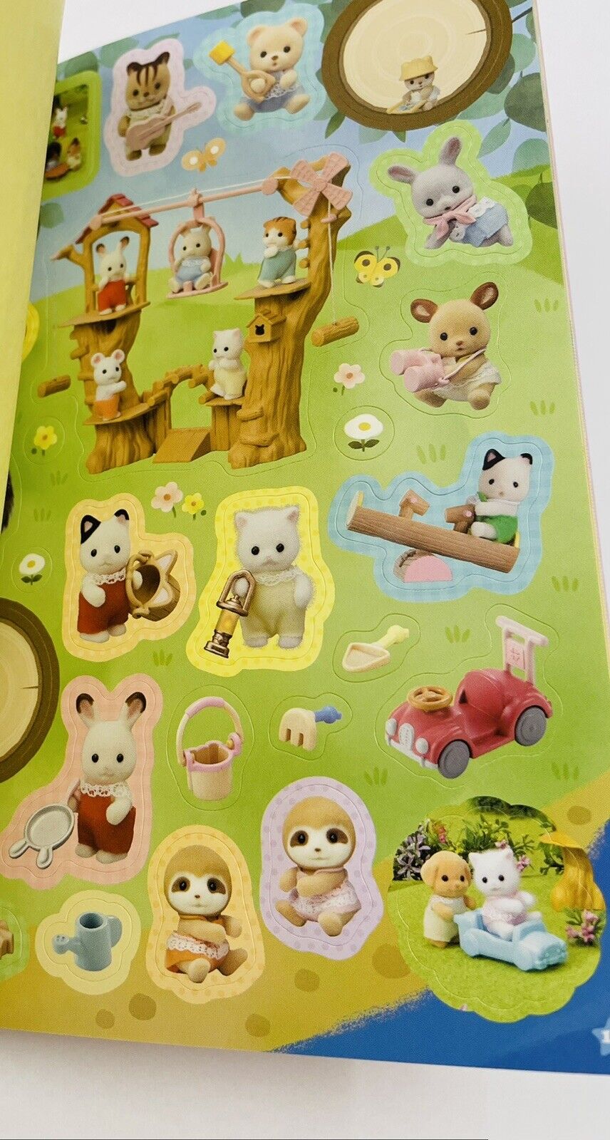 Sylvanian Families Babies' sticker book. 22 sheets! New Sealed