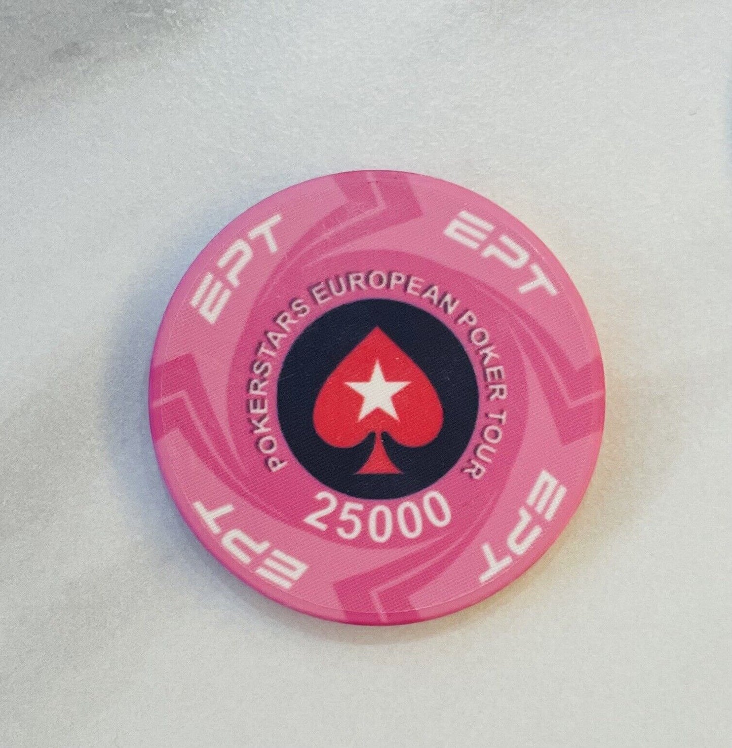 Poker Chips POKERSTARS EPT Ceramic Chips,11 pieces sample Set