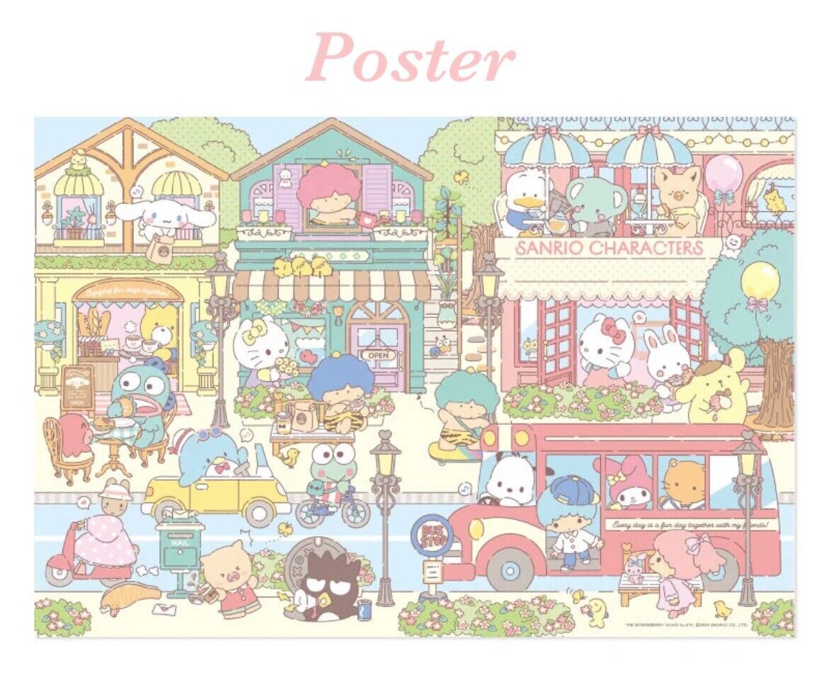 Sanrio Magazine Strawberry News June 2024 with stickers ＃3