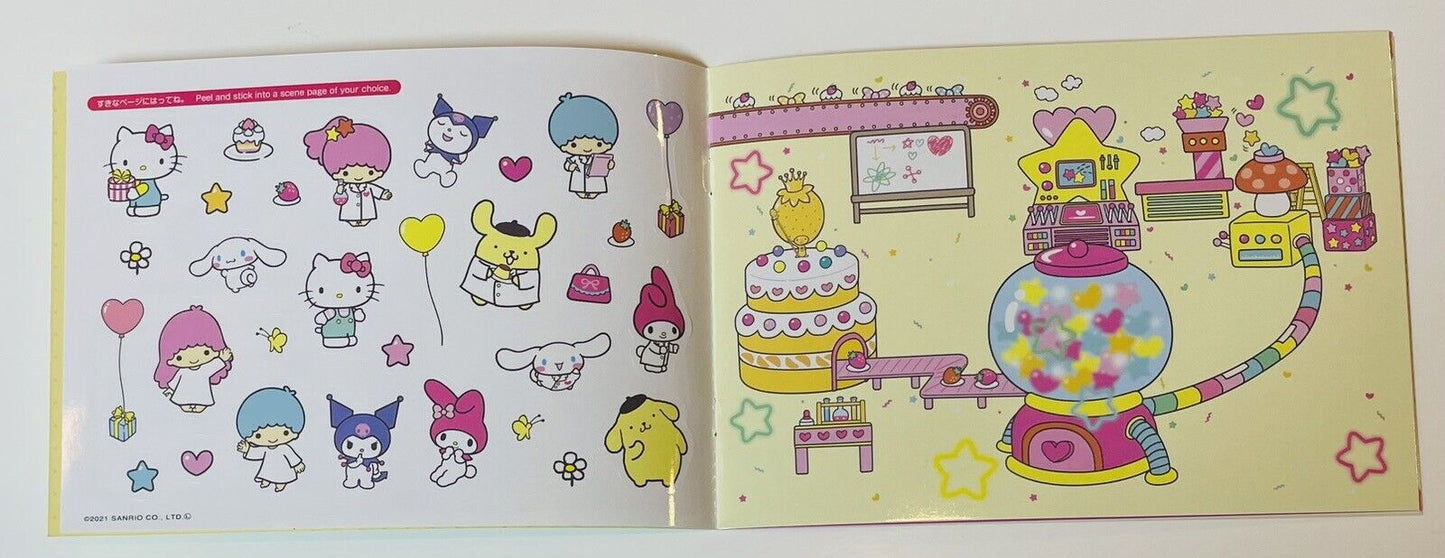 Sanrio Sticker Book/2021/Japanese Edition/Popular characters