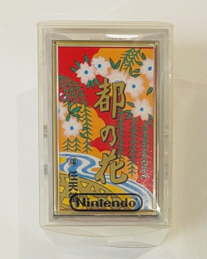 Nintendo Hanafuda/Miyakonohana,都の花/Japanese Playing Cards/Red/New