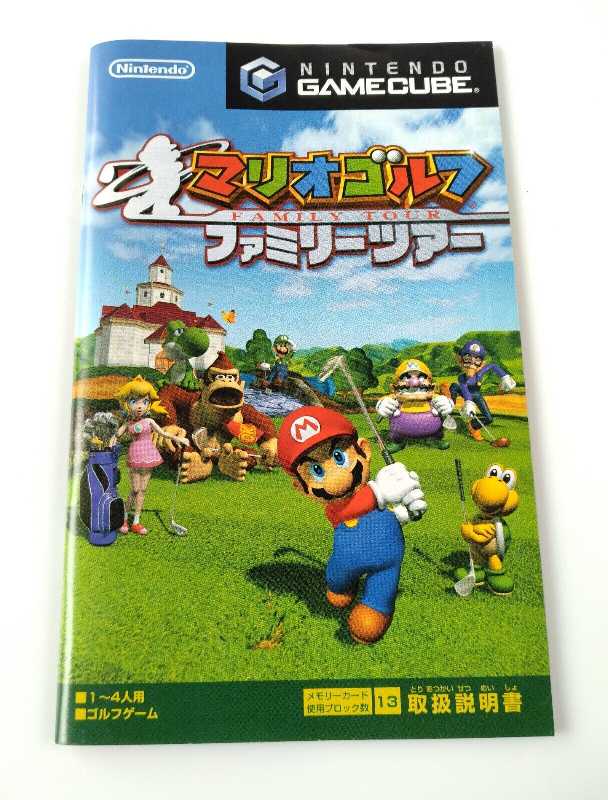 Mario Golf Family Tour Nintendo Gamecube Software Japanese version