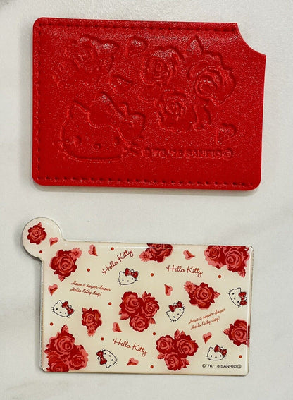 Hello Kitty Compact Mirror Card Size from Japan Cute♡