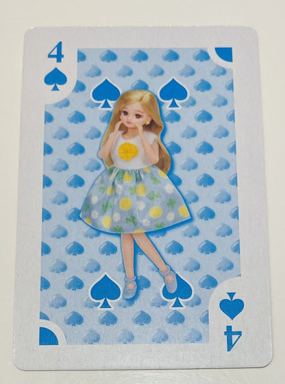 Playing Cards Licca-chan Recommended for Girls Direct From Japan