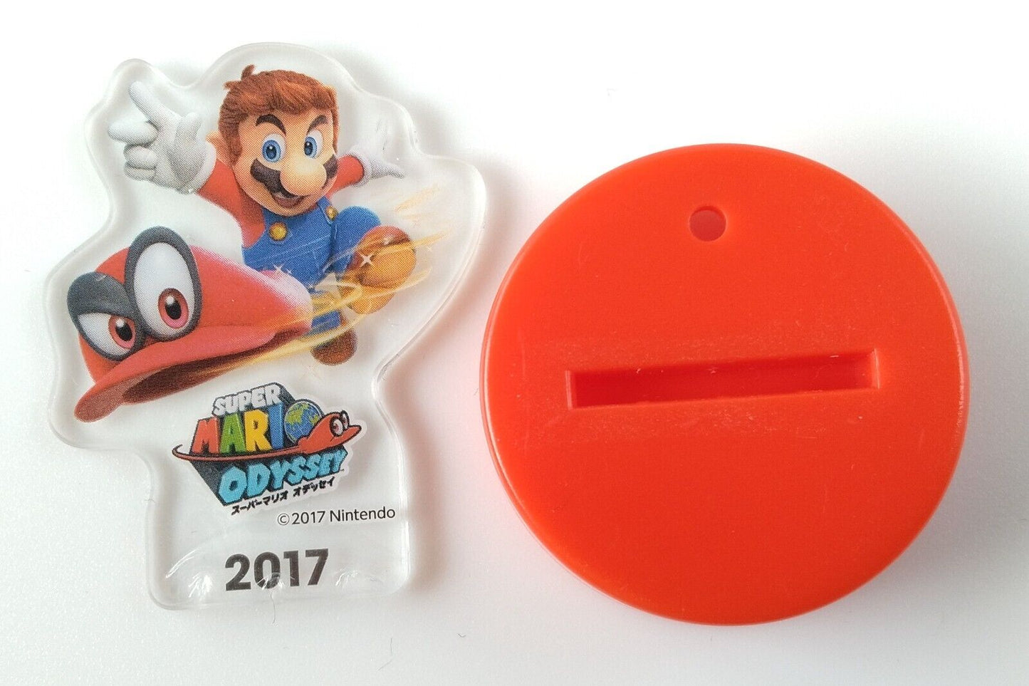 Super  Mario Bros bottle cap marker limited edition set of 4 Nintendo