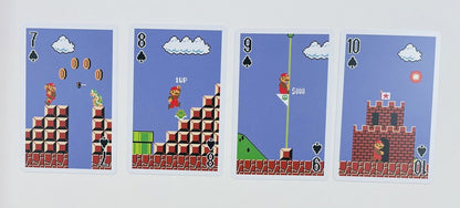 Nintendo Plastic Playing Cards Super Mario Bros.Game Stage NAP04 New Sealed