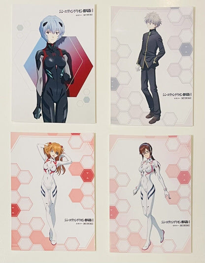 EVANGELION:3.0+1.0 Cards,4 Cards/from Japan